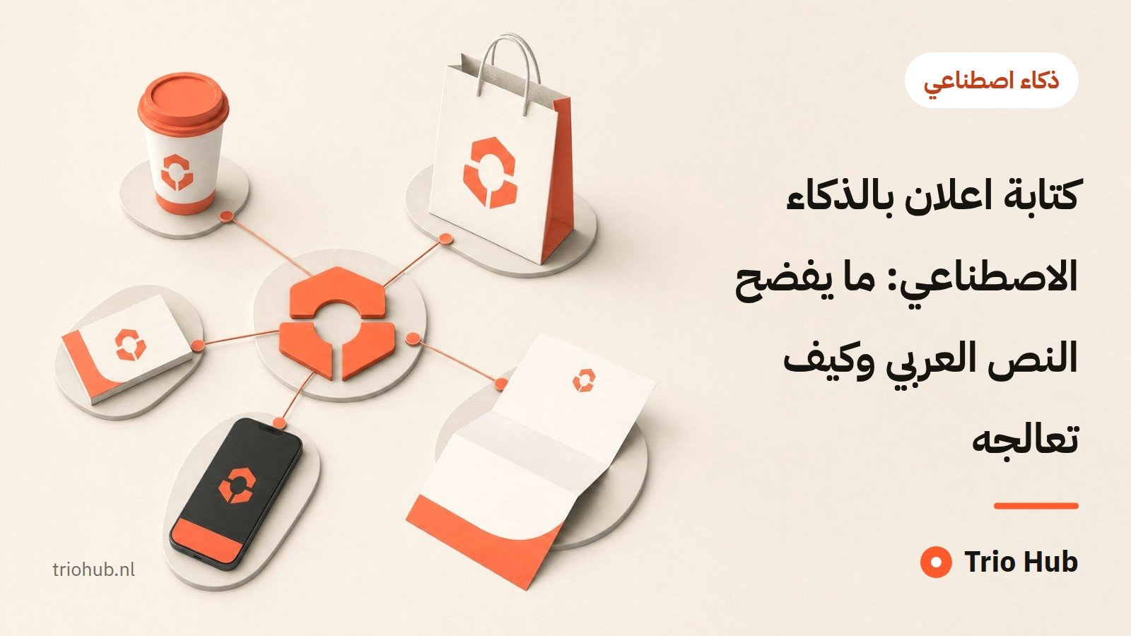 كتابة اعلان بالذكاء الاصطناعي: ما يفضح النصّ العربي وكيف تعالجه