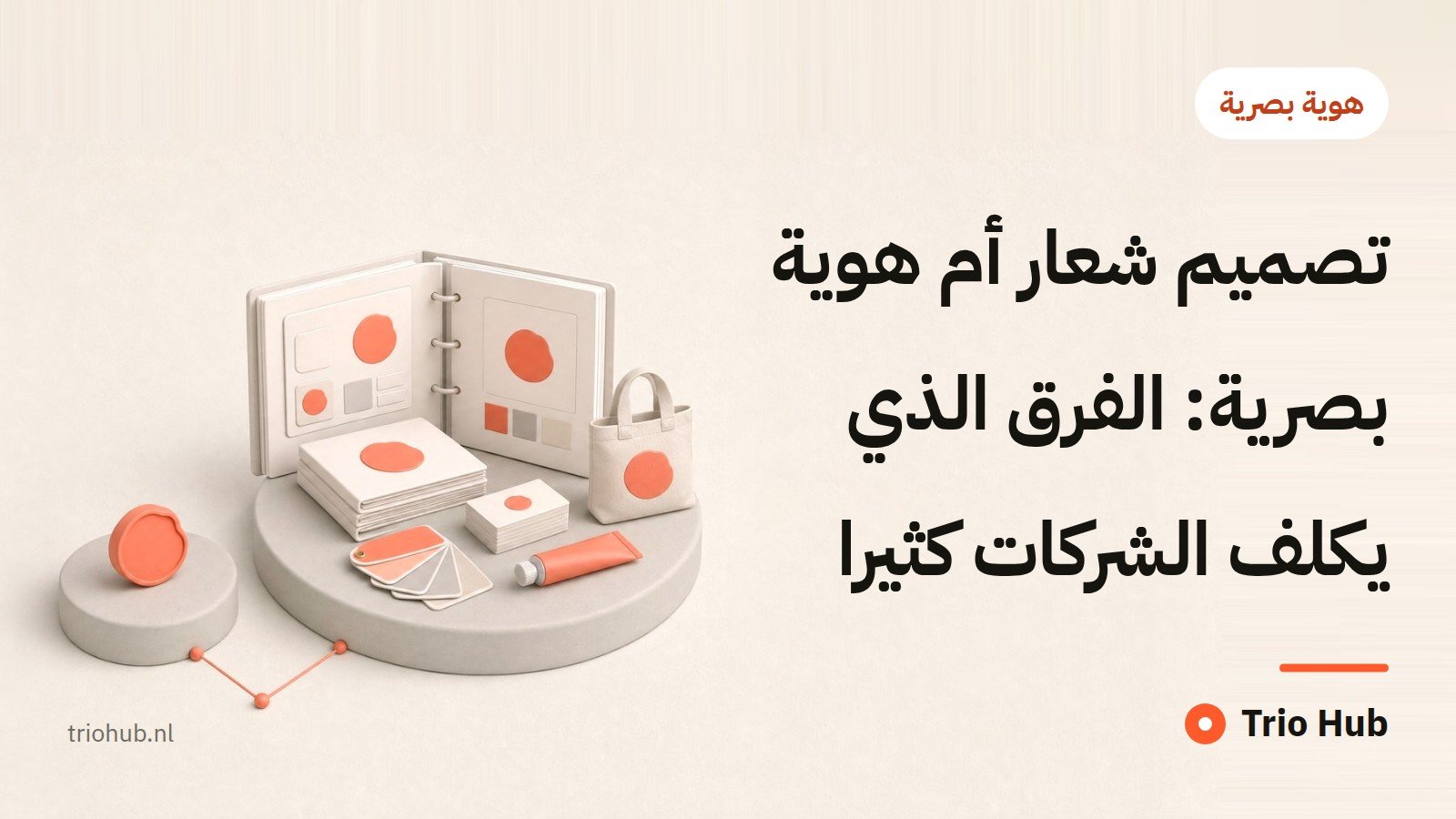 تصميم شعار أم هوية بصرية: الفرق الذي يكلّف الشركات كثيراً